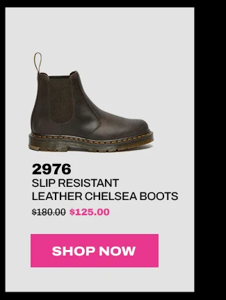 2976 SLIP RESISTANT LEATHER CHELSEA BOOTS