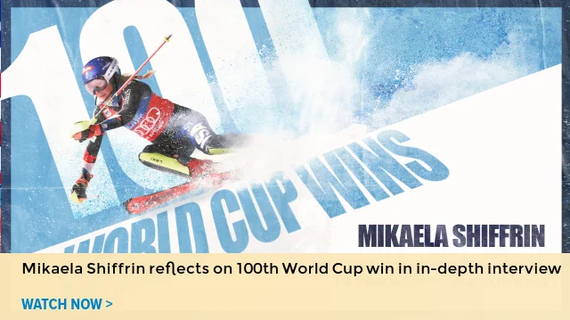 Mikaela Shiffrin 100th World Cup win