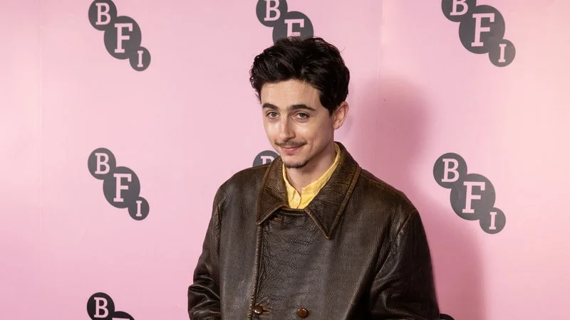 Image may contain: Timothée Chalamet, Clothing, Coat, Jacket, Person, Standing, Fashion, Footwear, Shoe, and Adult