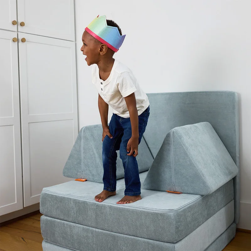 Image of Playsilk Crown in Rainbow