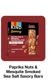 Paprika Nuts & Mesquite Smoked Sea Salt Bars