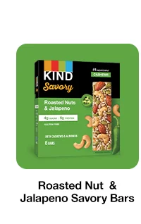 Roasted Nuts & Jalapeno Bars