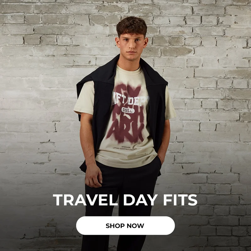 TRAVEL DAY FITS. SHOP NOW.