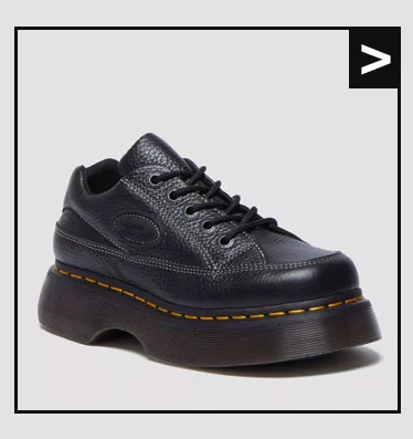 Buzz 5-eye milled nappa leather shoes