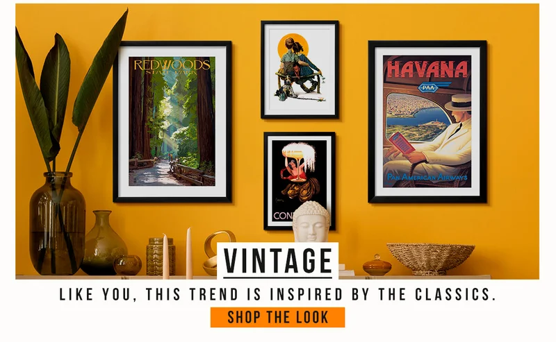 Vintage - like you, this trend is inspired by the classics.