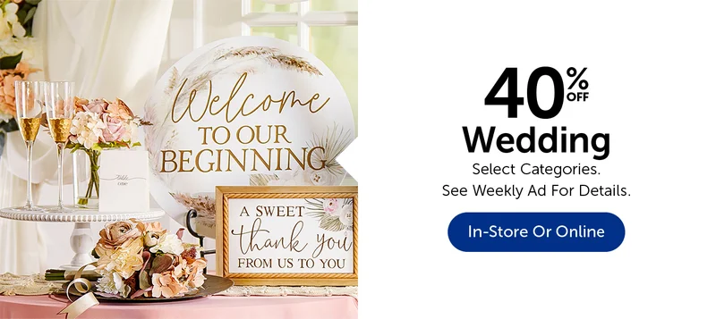 40% Off Wedding