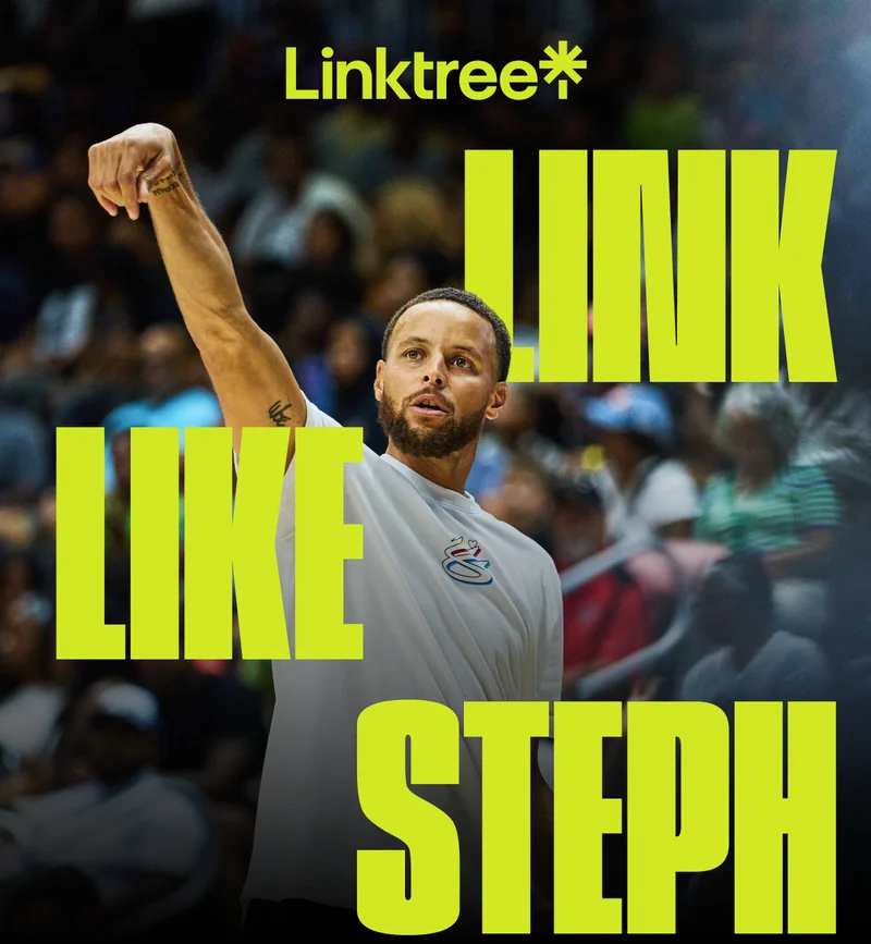 A picture of Stephen Curry on the court