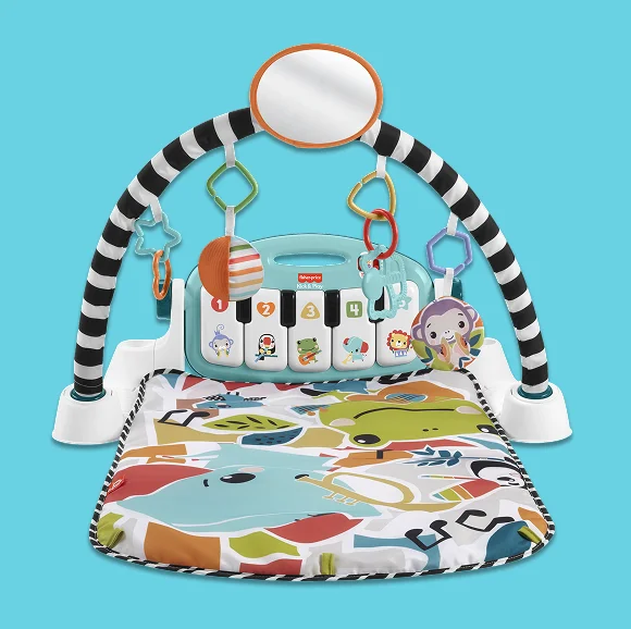 Fisher-Price Glow And Grow Kick & Play Piano Gym