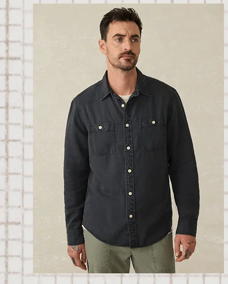 Tried And True Chambray - Durango Black