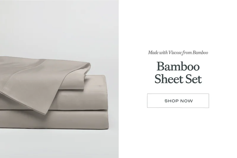 Bamboo Sheet Set made with viscose from bamboo