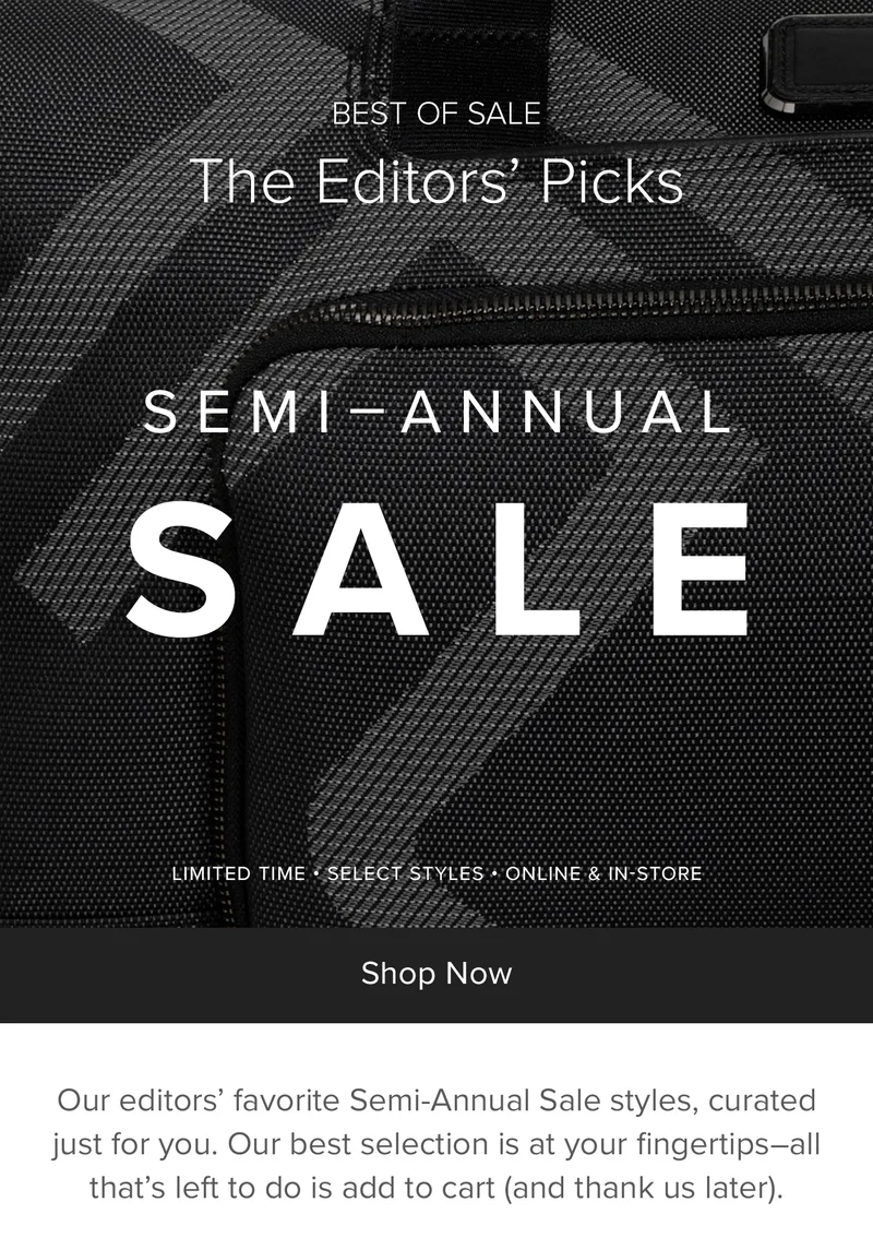 BEST OF SALE: The Editor's Picks