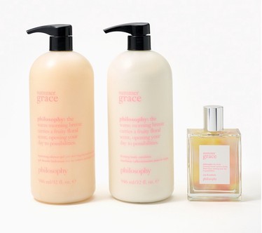 philosophy summer fine fragrance supersize 3pc layering set
