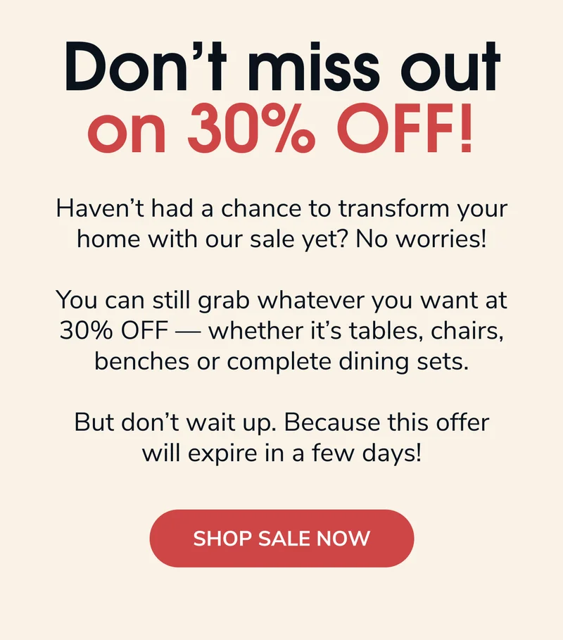 Get 30% OFF All Transformer Tables