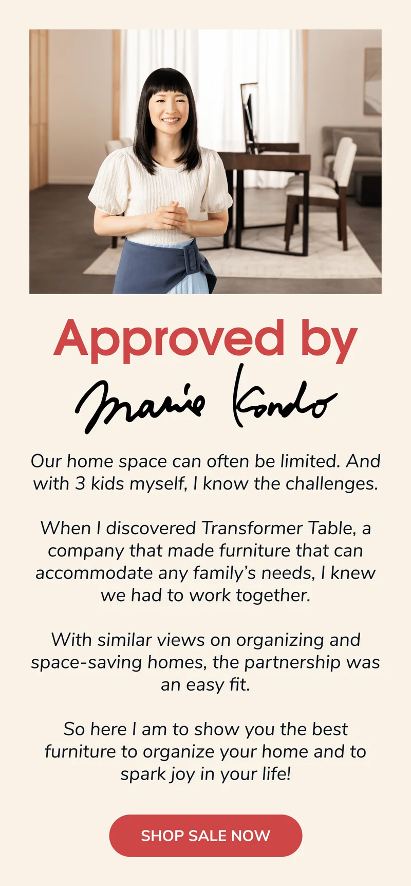 Transformer Table Approved By Marie Kondo
