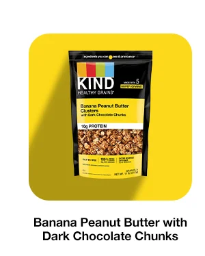 Banana Peanut Butter with Dark Chocolate Chunks