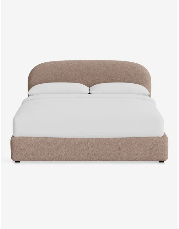 Neve Platform Bed by Aimee Song-Fawn Luxe Boucle / Cal King