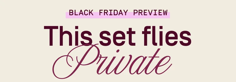 This set flies private