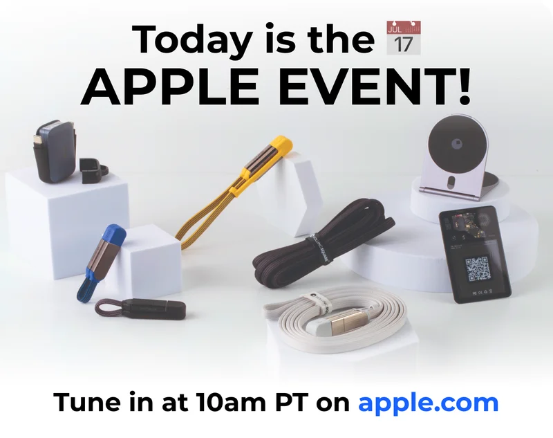 Today is Apple's event!
