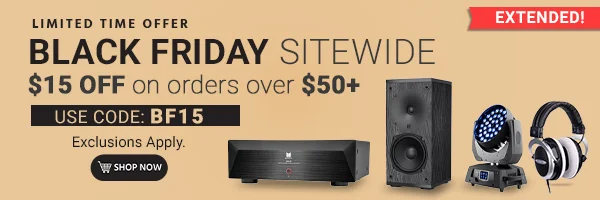 Black Friday Sitewide Extended $15 OFF on orders of $50+ Use code: discount code.