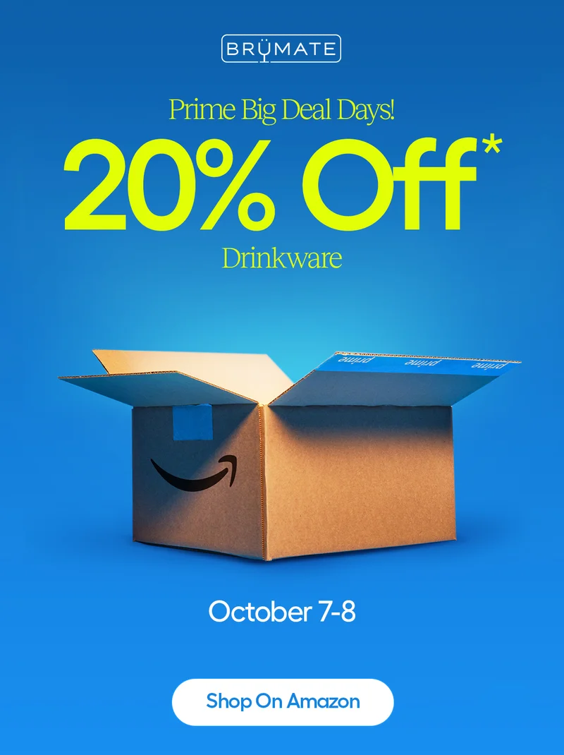 Prime Big Deal Days! 20% Off* Drinkware, October 7-8. - Shop on AMazom