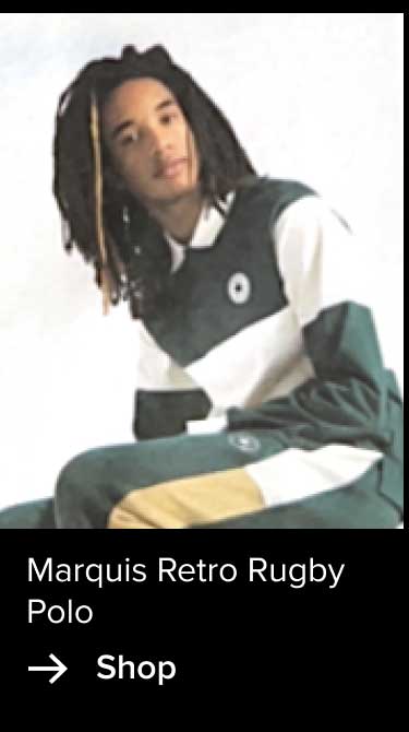 Shop: Marquis Retro Rugby Polo
