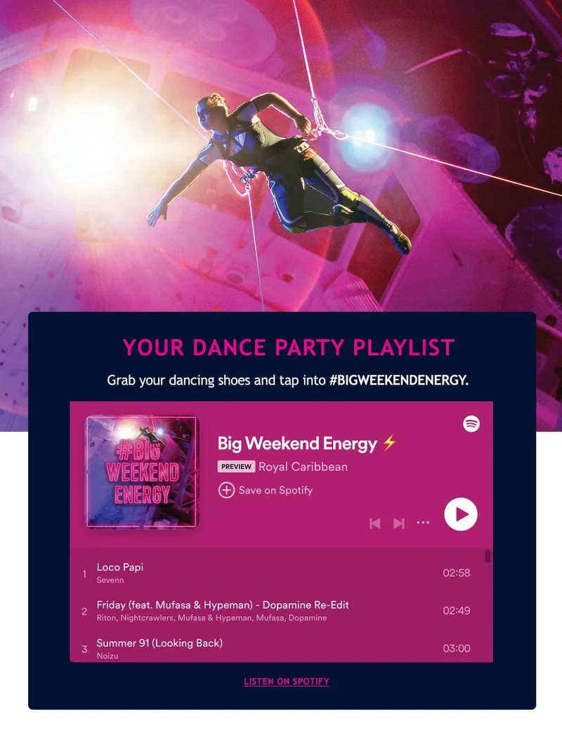 YOUR DANCE PLAYLIST