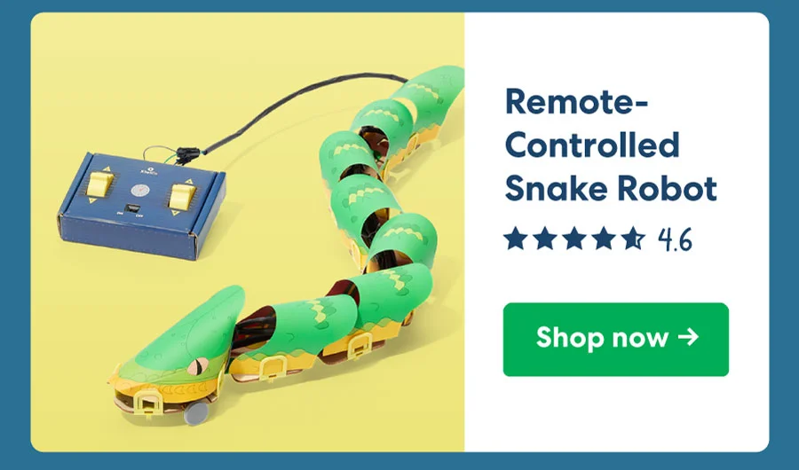 Remote-Controlled Snake Robot