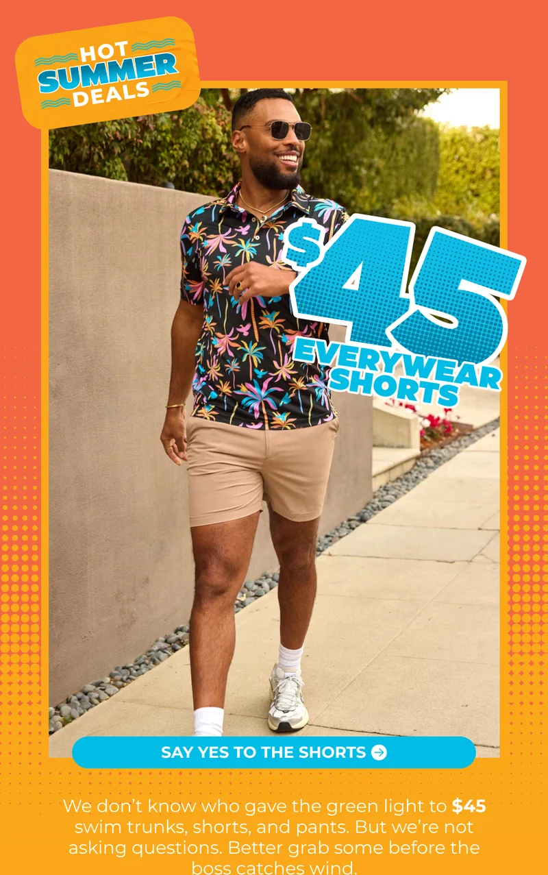 HOT SUMMER DEALS: Shop $45 Bottoms