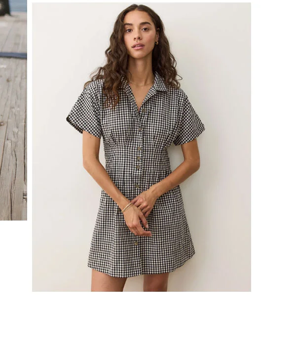 Arden Mini Shirt Dress