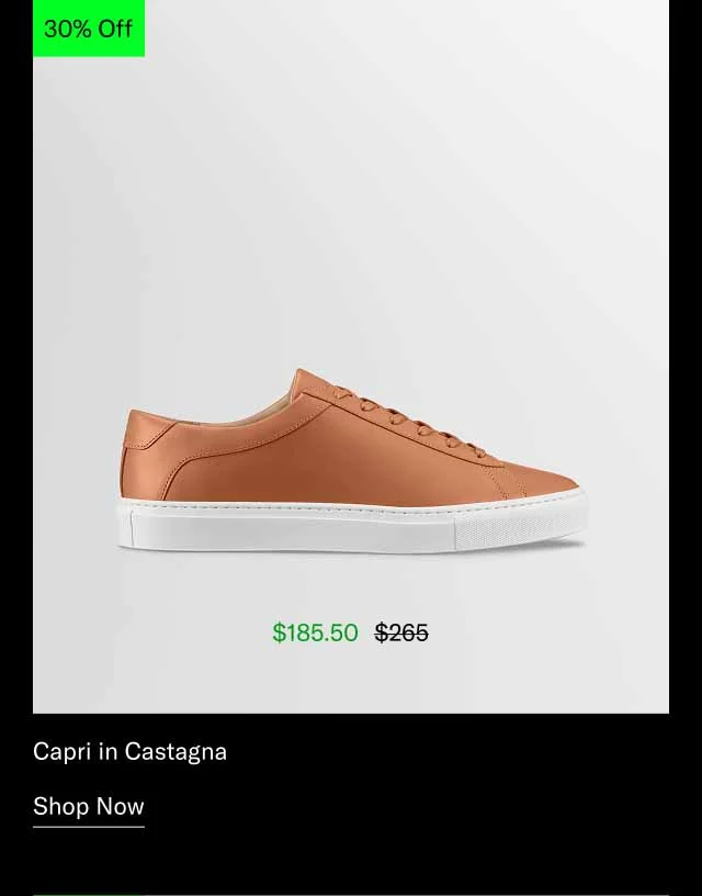 Capri in Castagna. Shop Now