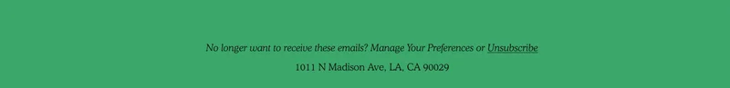 Manage Preferences