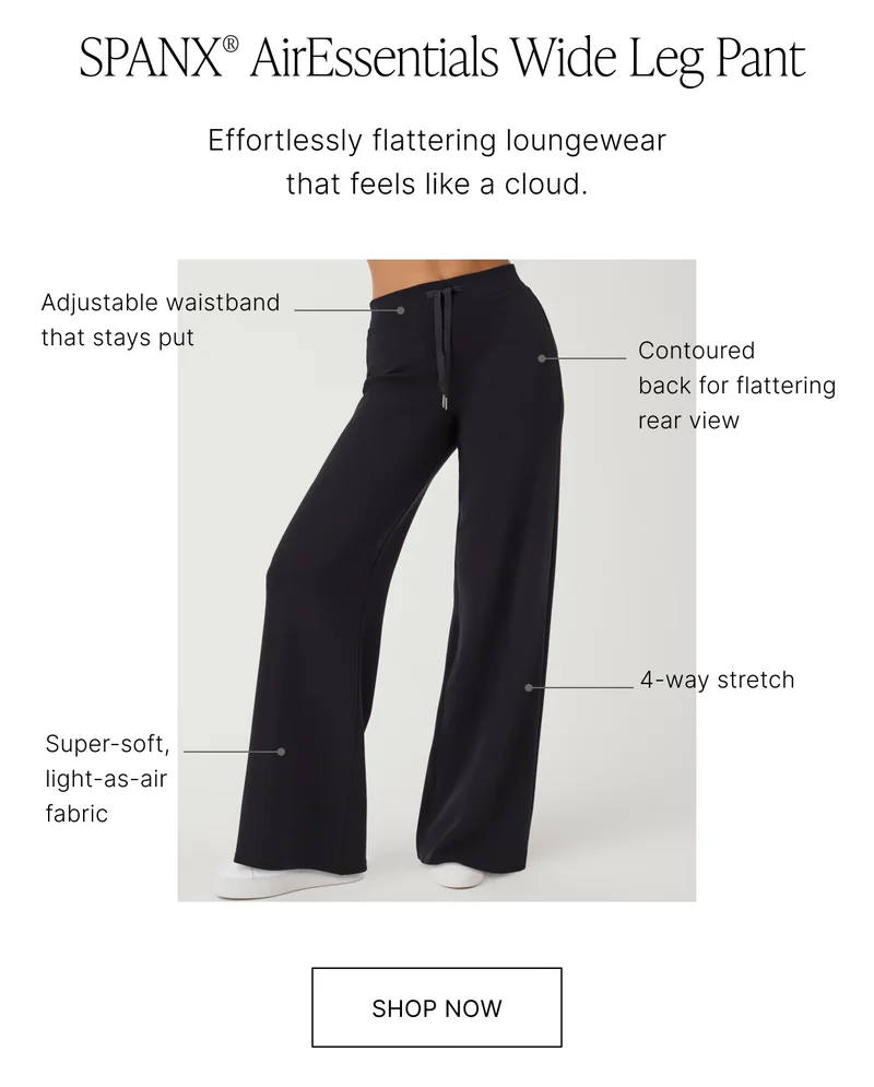 SPANX AIRESSENTIALS WIDE LEG PANT