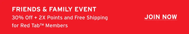 The Friends & Family Event: 30% Off