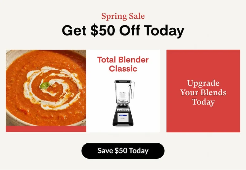 Save $50 on the Total Blender Classic