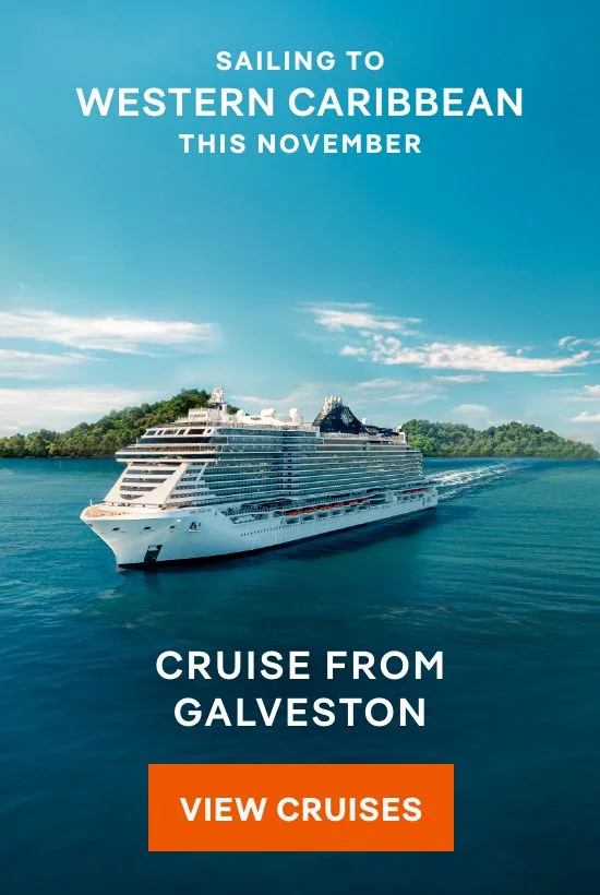 Sail From Galveston to Western Caribbean Starting This November – 7 Nights – Click to View Cruises & Book Now