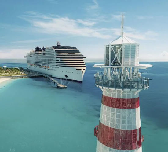 MSC&nbsp;World America at Ocean&nbsp;Cay MSC&nbsp;Marine Reserve, The Bahamas – Click to View Cruises & Book Now