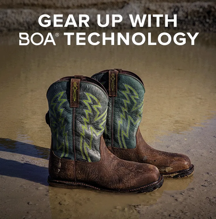 GEAR UP WITH BOA TECHNOLOGY