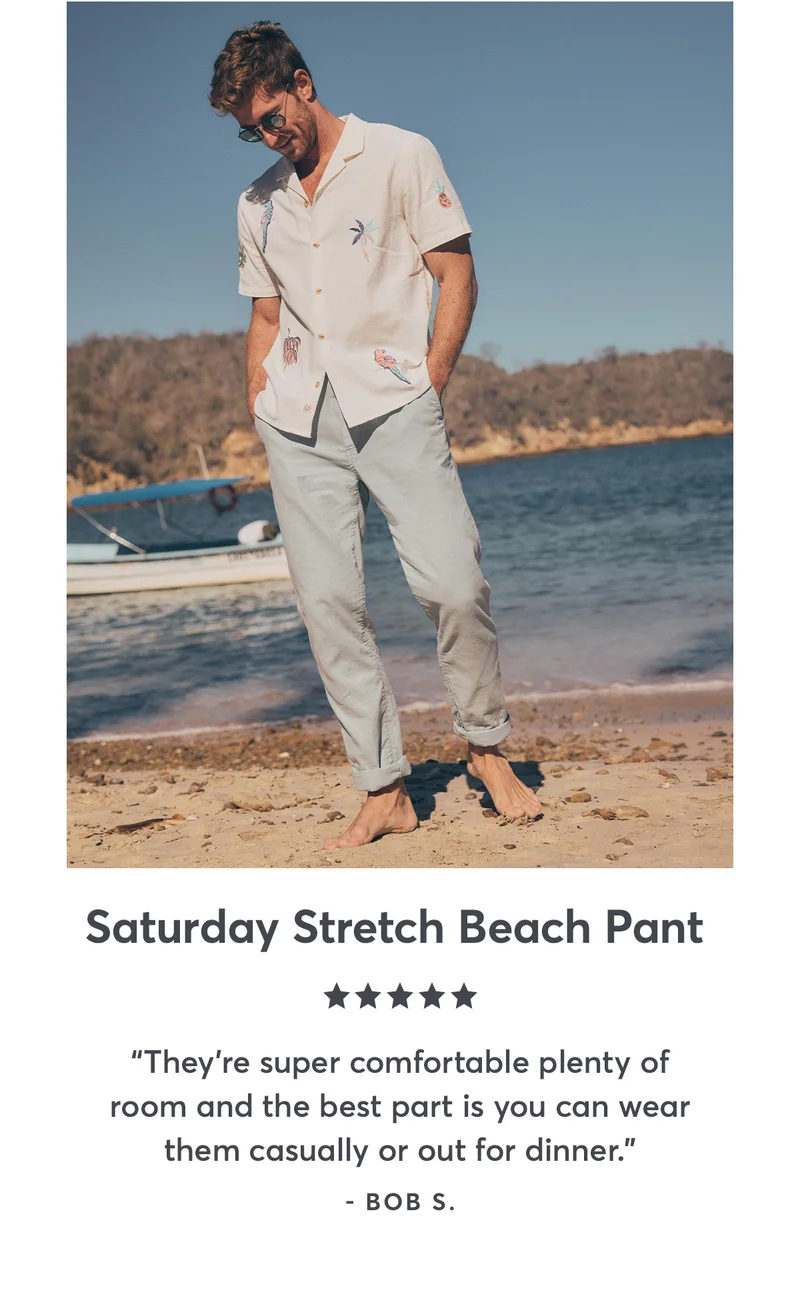 Saturday Stretch Beach Pant