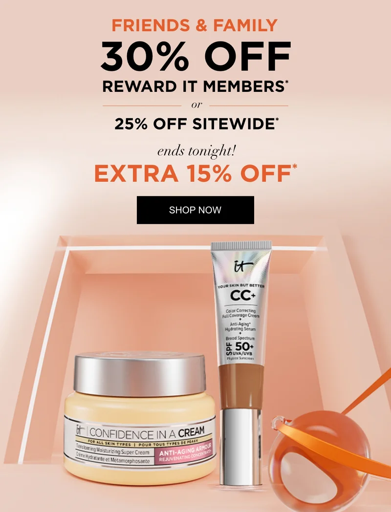 Friends & Family 30% Off