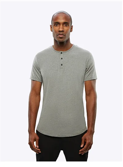 Heather Grey AO Henley