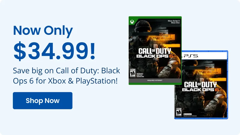 Upgrade Your Fortnite Experience PS5® Digital Edition Fortnite Cobalt Star Bundle Includes a PS5 console + 8 in-game cosmetics* and 1,000 V-Bucks for use in Fortnite. Shop Now