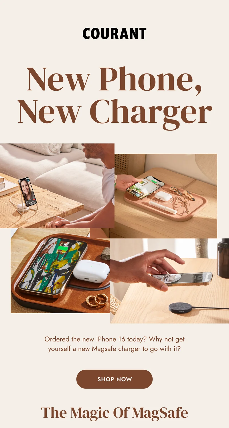 Ordered the new iPhone 16 today? Why not get yourself a new Magsafe charger to go with it?