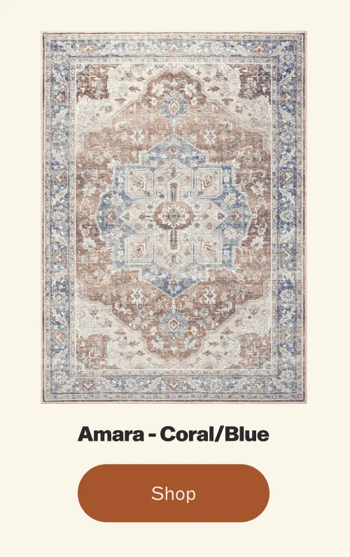 Amara - Coral/Blue