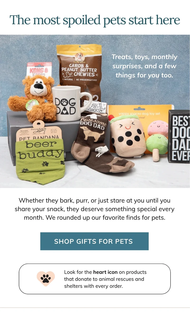 Shop Gifts for Pets