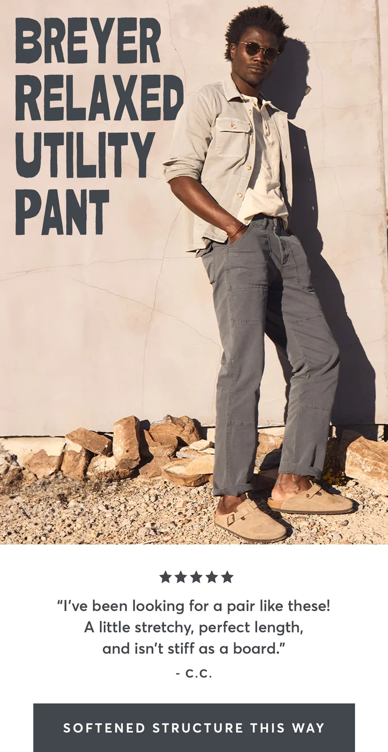 The Breyer Relaxed Utility Pant