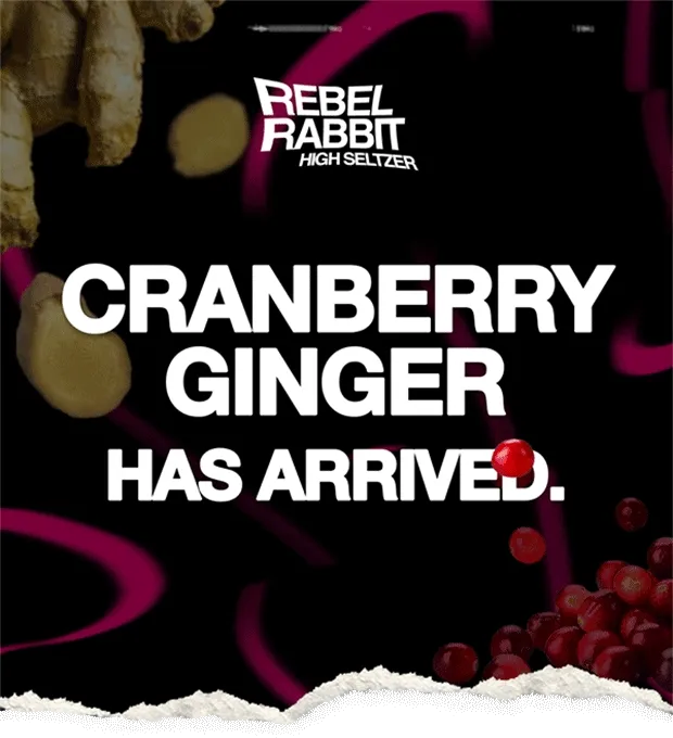 Rebel Rabbit — Cranberry Ginger Has Arrived