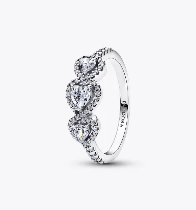 Halo Heart Trilogy Ring