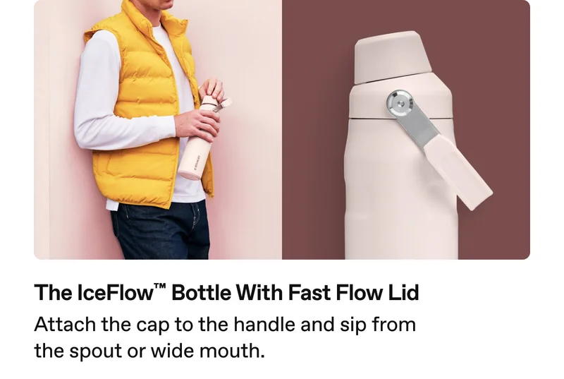 IceFlow™ Bottle with Fast Flow Lid