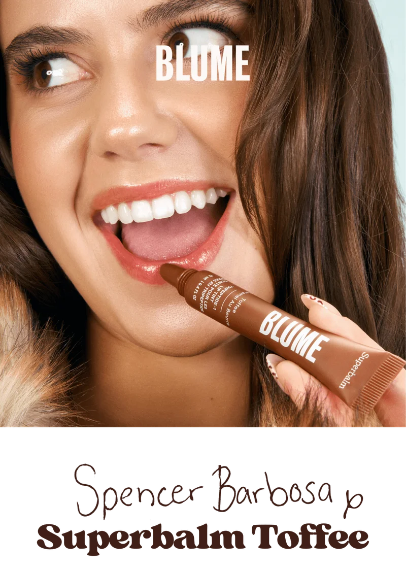 BLUME: Spencer Barbosa x Superbalm Toffee