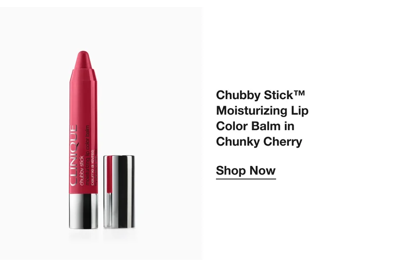Chubby Stick™ Moisturizing Lip Color Balm in Chunky Cherry | Shop Now